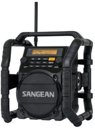 Radio kantieri Sangean U-5 DBT, DAB+ FM, Bluetooth IP65, i zi