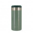 Termus Stanley AeroLight Transit, 0.35L, çelik inox, jeshile Hammertone Sycamore