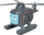Lodër helikopter Thomas &amp; Friends Harold, metal, që ndërron ngjyrë, gri