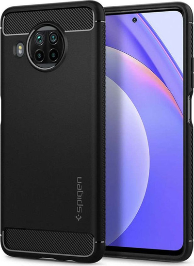 Mbrojtëse silikoni për Xiaomi Mi 10T Lite, e zezë mat