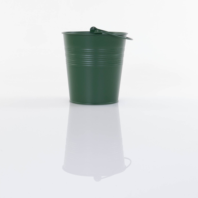 Saksi Boltze Gruppe Lingo, kovë metalike, 15 cm, jeshile mat