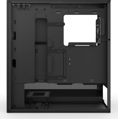 Kuti kompiutri NZXT H5 Flow, Mid Tower, me xham t’temperum, e zezë