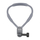 Mbajtëse qafe për kamerë aksioni TELESIN Silicone Neck Hold Mount, për GoPro Insta360 DJI, gri