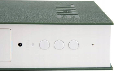 Orë me zile Karlsson Book, ekran LED, plastike ABS, jeshile