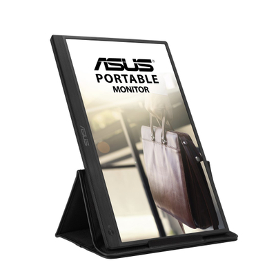 Monitor portativ ASUS ZenScreen MB165B, 15.6", 1366 x 768, WXGA, 60 Hz, i zi