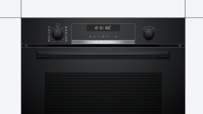 Furrë e integruar Bosch Serie 6 HBA578BB0, 71L, me ventilator, e zezë