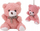 Varëse çelsash LEAN Toys arush pellushi, 10 cm, rozë