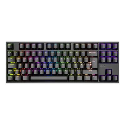 Tastierë gaming Genesis THOR 404 TKL, mekanike Gateron, me kabllo, layout DE, e zezë