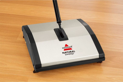 Pastrues me dorë për tapet Bissell Natural Sweep 92N0N, 25 cm, pa kabllo, zi–argjend