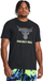 Bluzë sportive Under Armour Project Rock Brahma Bull, me mëngë të shkurtra, e zezë