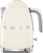 Çajnik elektrik Smeg KLF03CREU, 1.7L, çelik inox, krem