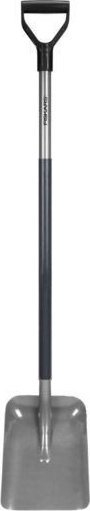 Lopatë kopshti Fiskars Ergonomic 1025376, ergonomike, e gjatë, gri