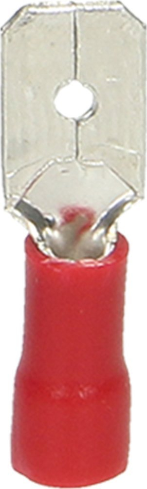 Terminal plotësisht i izoluar, 1mm², 6.3mm, paketim 10 copë