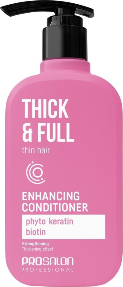 Balsam flokësh Chantal Prosalon Thick&amp;Full, për forcim, për flokë të hollë, 375ml