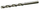 Freç metalike Proline HSS DIN338, 0.5mm, e zezë