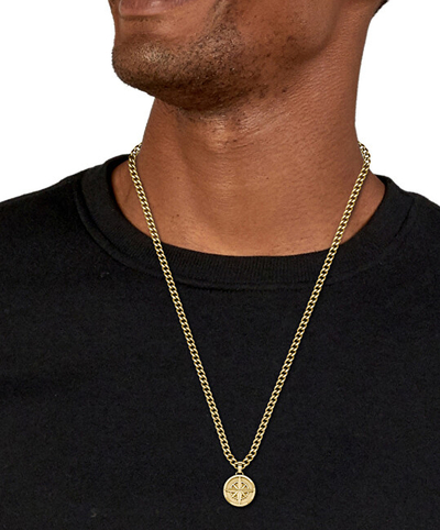 Qafore për meshkuj Hugo Boss 1580549, 61cm, e artë