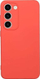 Kover silikoni për Samsung Galaxy S23, TPU, mat, portokalli peach