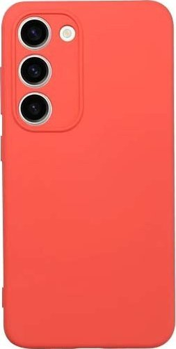 Kover silikoni për Samsung Galaxy S23, TPU, mat, portokalli peach