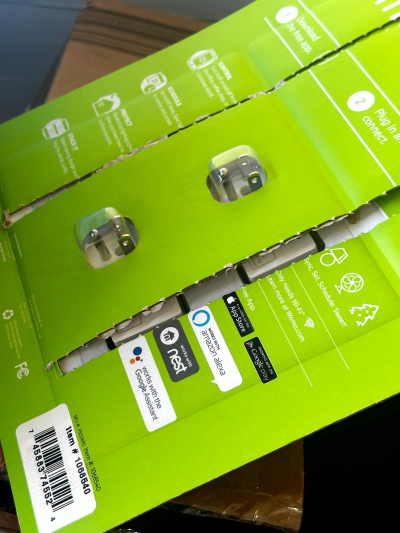 Prizë e zgjuar Wi-Fi Wemo Mini, set 2 copë, kompatible me Alexa dhe Google Assistant, e bardhë