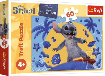 Puzzle Trefl Lilo and Stitch The Film, 60 pjesë, për fëmijë 4+
