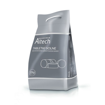 Кујнска сол во таблети Altech TADLINE ALTH-247637, 10kg, за омекнувач на вода, сива