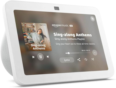 Ekran i mençur Amazon Echo Show 8 3rd Gen, 8", HD, audio hapësinore, i bardhë Glacier