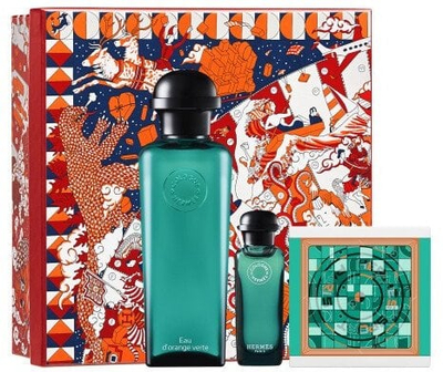 Set parfum Hermès Eau de Cologne Orange Verte, 100ml, xhel dushi 50ml