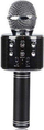 Mikrofon karaoke Pro-Link, dinamik pa tela, me Bluetooth, i zi me argjend