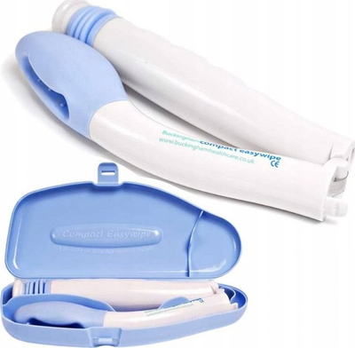 Ndihmës për higjenë intime Sundo Easywipe, ergonomik, pa lateks, i bardhë