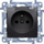 Модуларна приклучница Контакт Simon 10 Socket, IP44, со брз конектор, црна мат