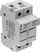 Bazë sigurimi DC Qoltec 2P 1000V 20A, për siguresa 10x38 mm, gri