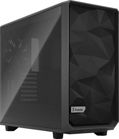 Kasë Fractal Design Meshify 2 TG Light Tint, e hirtë, Midi Tower