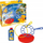 Lodër me flluska sapuni Pustefix Multi Bubbler, set me unazë gjigande dhe multi, solucion 250 ml, shumëngjyrëshe