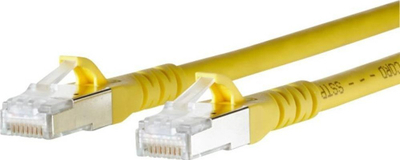 Kabllo rrjeti BTR Netcom RJ45 CAT 6A, S/FTP, 1.5m, e verdhë
