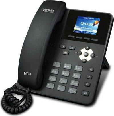 Telefoni IP Planet VIP-1120PT, 2 linja, ekran 2.4", i zi