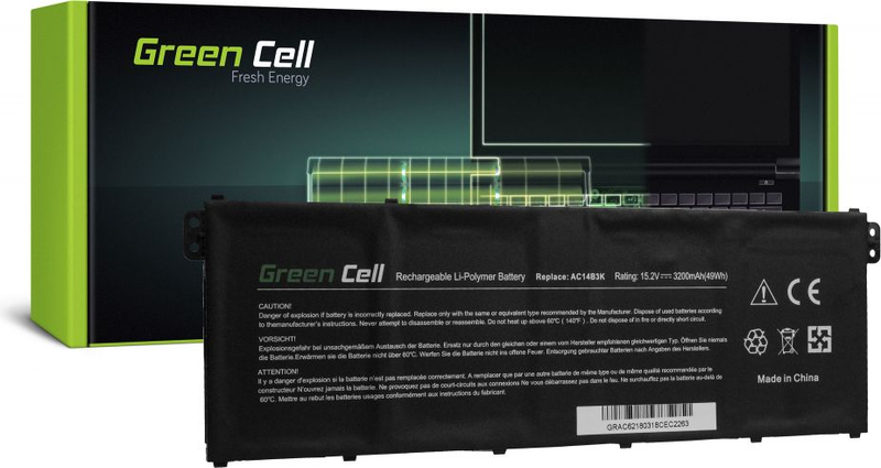 Bateri Green Cell për laptop Acer Aspire 5