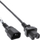 Kabllo zgjatues rryme InLine IEC C15 me IEC C14, 1.8m, i zi