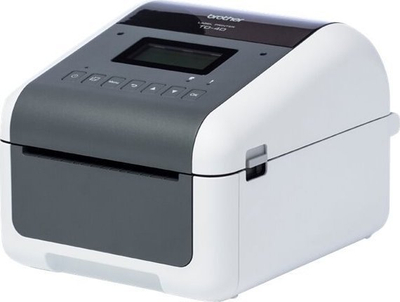 Printer etiketash Brother TD4550DNWBXX1, 300 dpi, 108 mm, gri