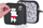 Çantë ruajtëse Pixie Crew Storage Pouch, panel silikoni, 15cm, e zezë