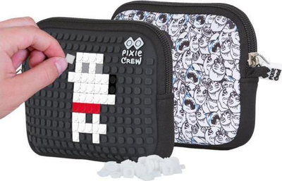 Çantë ruajtëse Pixie Crew Storage Pouch, panel silikoni, 15cm, e zezë