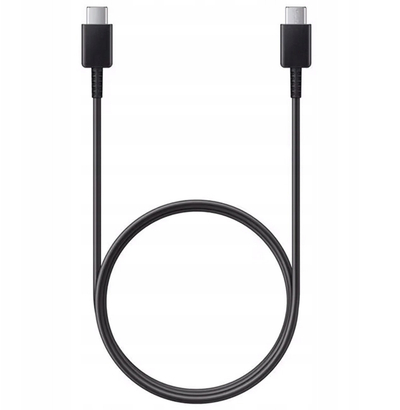 Kabllo karikimi Samsung EP-DA905BBE, USB Type C në USB Type C, 1m, e zezë