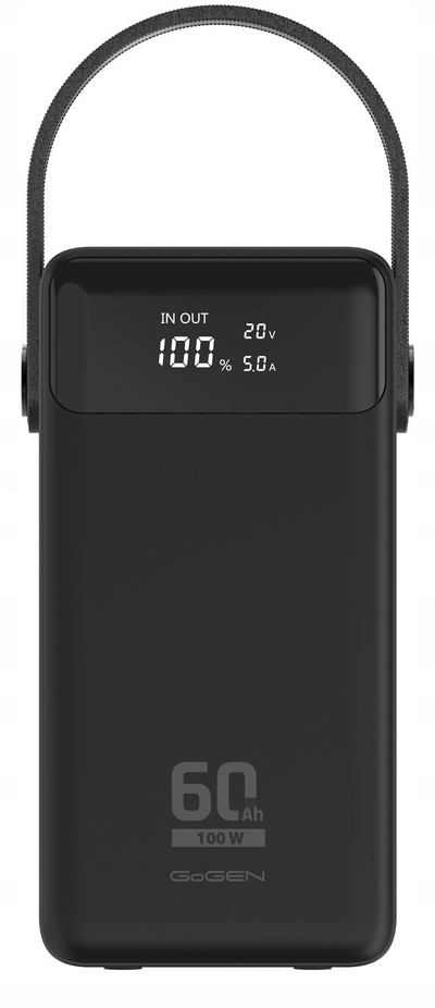 Powerbank GoGEN Large, 60000mAh, 100W, i zi
