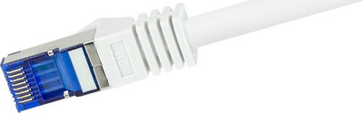 Kabllo rrjeti LogiLink C6A091S, 10m, Cat6a S/FTP, e bardhë