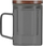 Gotë me infuzor Vialli Design Soho, 350ml, xham borosilikat, grafit