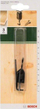 Stërvitëse për dru Bosch 2609255216, 3mm, gjatësi 60mm, e zezë