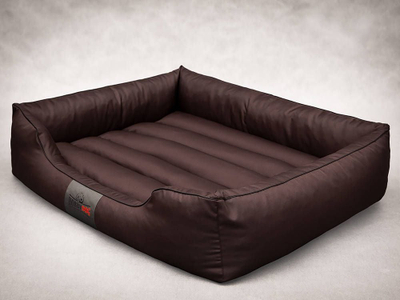 Shtrat për qen Hobbydog Bed Comfort XXL, material kordura, kafe e errët