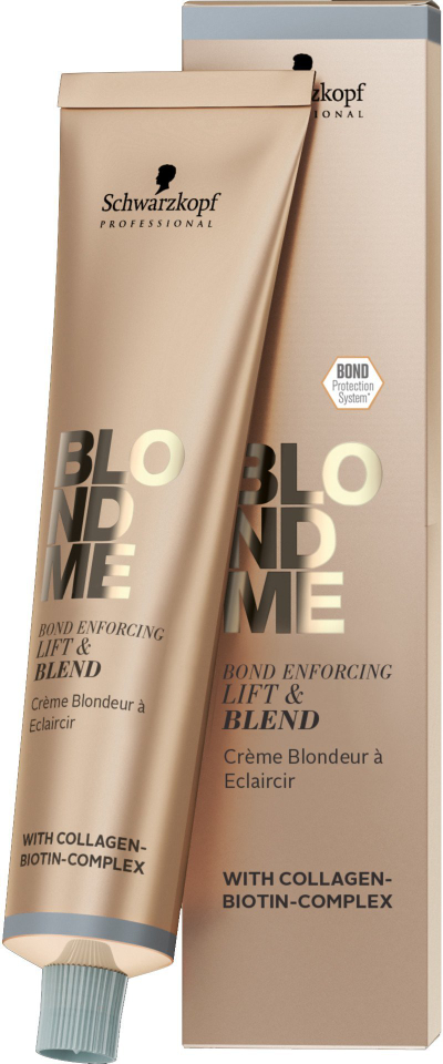 Krem zbardhues flokësh Schwarzkopf Blondme Lift and Blend Biscuit, për flokë biond, 60ml