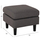 Sofa këndore (HM3237.01), gri/ zezë