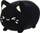 Lodër pelushi Aurora Meowchi Tasty Peach Black Sesame, 18cm, eco-friendly, e zezë