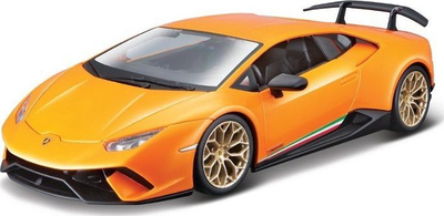 Makina lodër Bburago Lamborghini Huracan Performante, shkalla 1:24, sportive, shumëngjyrëshe